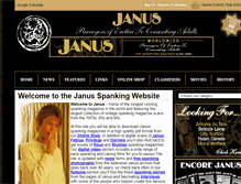 Tablet Screenshot of janusworldwide.com